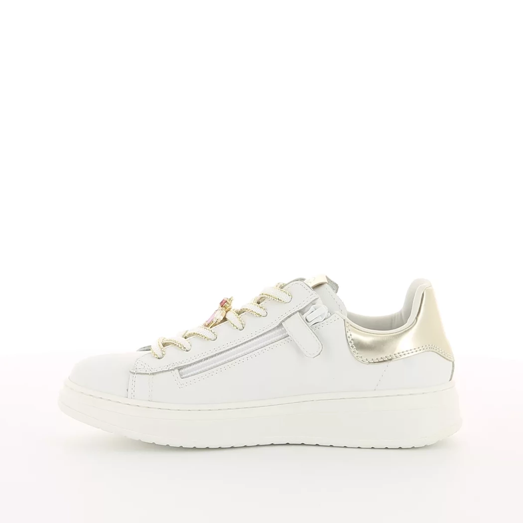 Image (4) de la chaussures Nero Giardini Junior - Baskets Blanc en Cuir