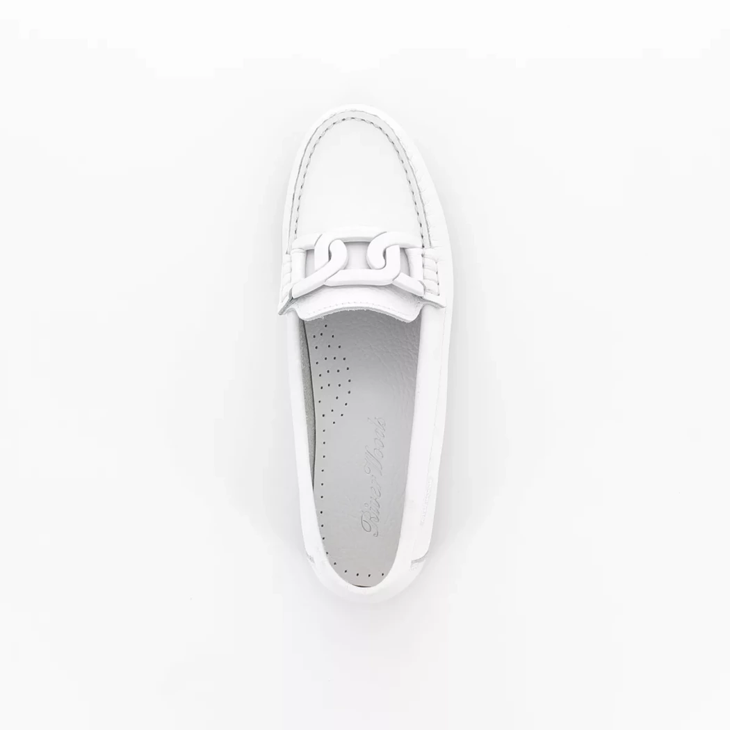 Image (6) de la chaussures Riverwoods - Mocassins Blanc en Cuir