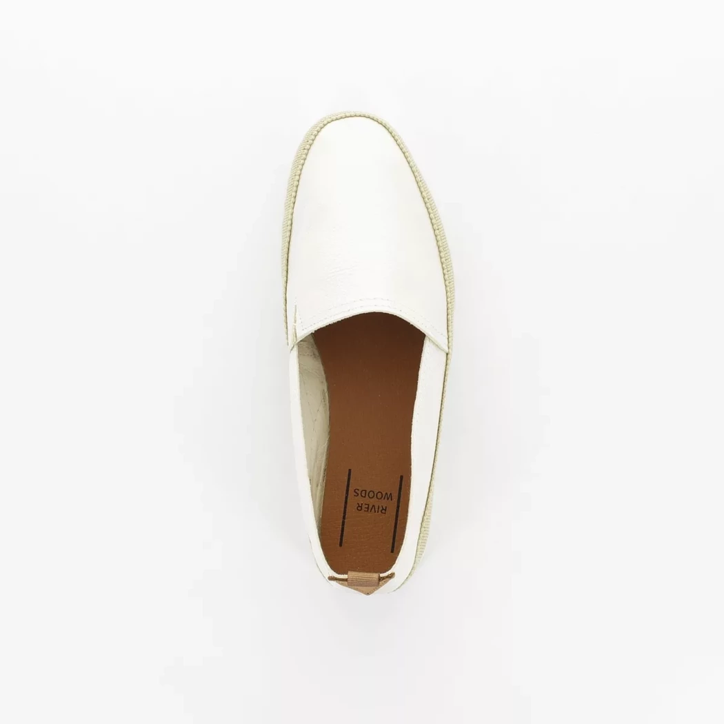 Image (6) de la chaussures Riverwoods - Mocassins Blanc en Cuir