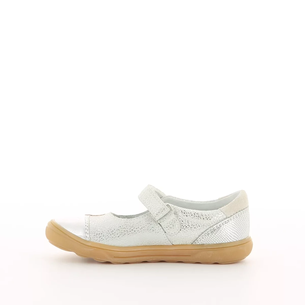 Image (4) de la chaussures Bopy - Ballerines Argent en Cuir