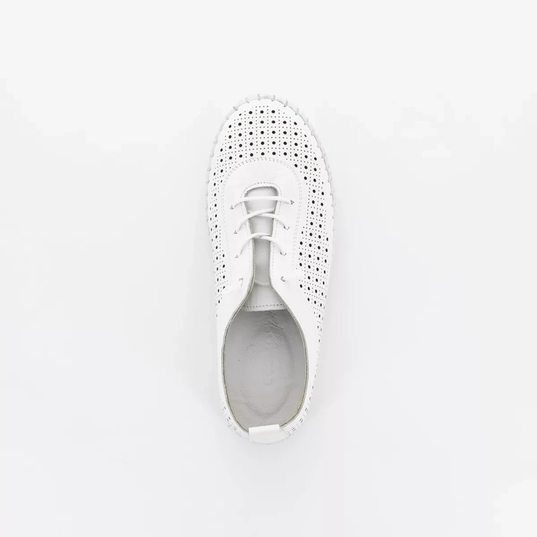 Image (6) de la chaussures Cosmos Comfort - Baskets Blanc en Cuir