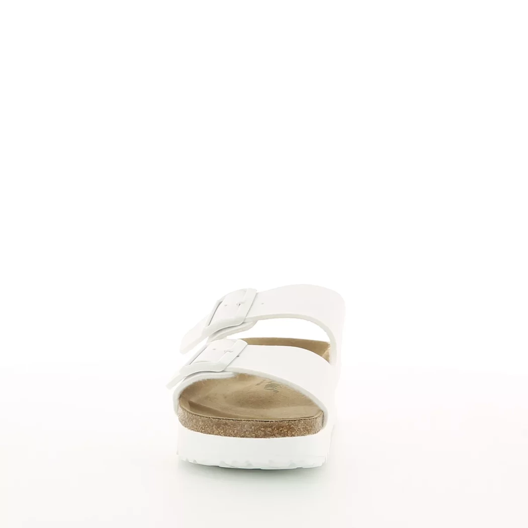 Image (5) de la chaussures Birkenstock - Mules et Sabots Blanc en Cuir synthétique