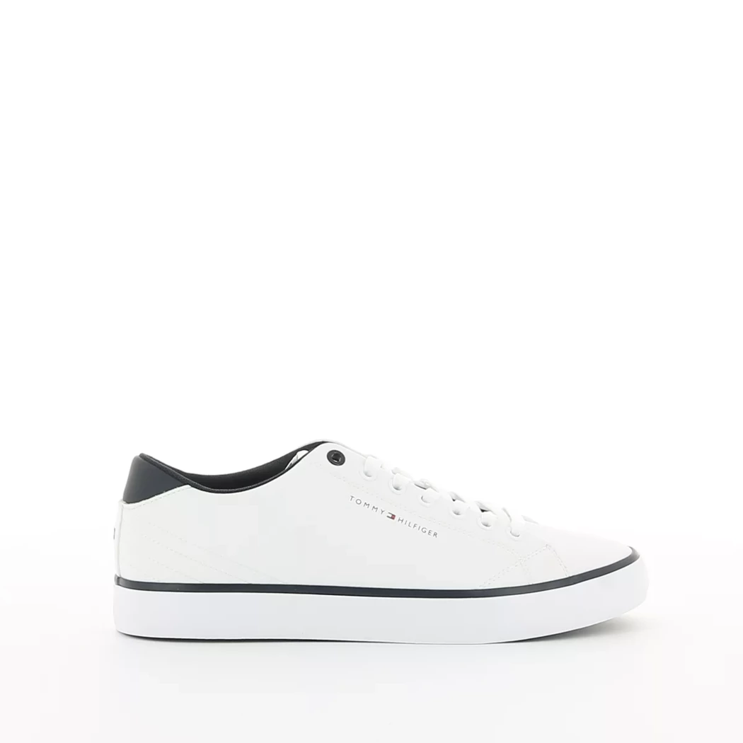 Image (2) de la chaussures Tommy Hilfiger - Baskets Blanc en Cuir