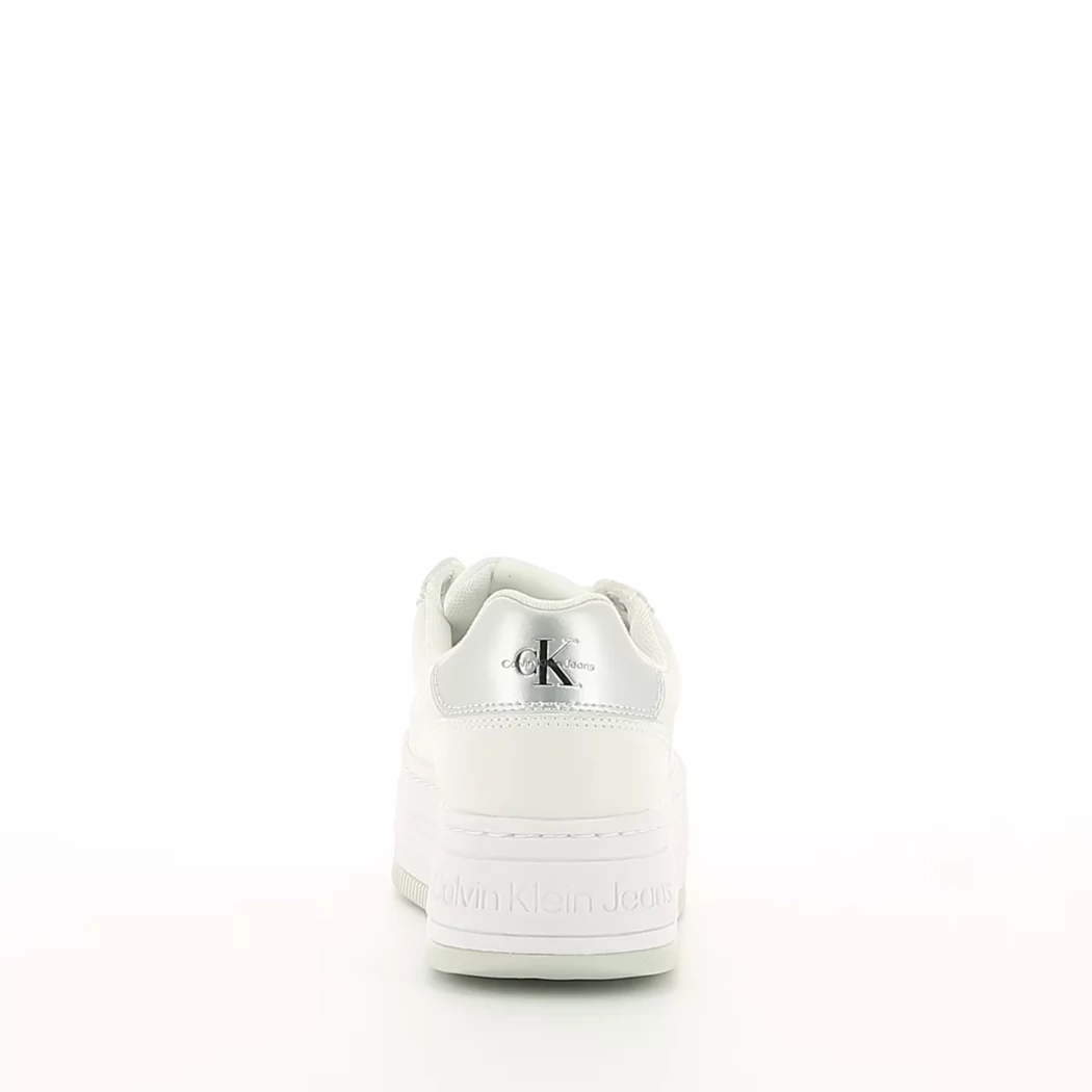 Image (3) de la chaussures Calvin Klein - Baskets Blanc en Cuir