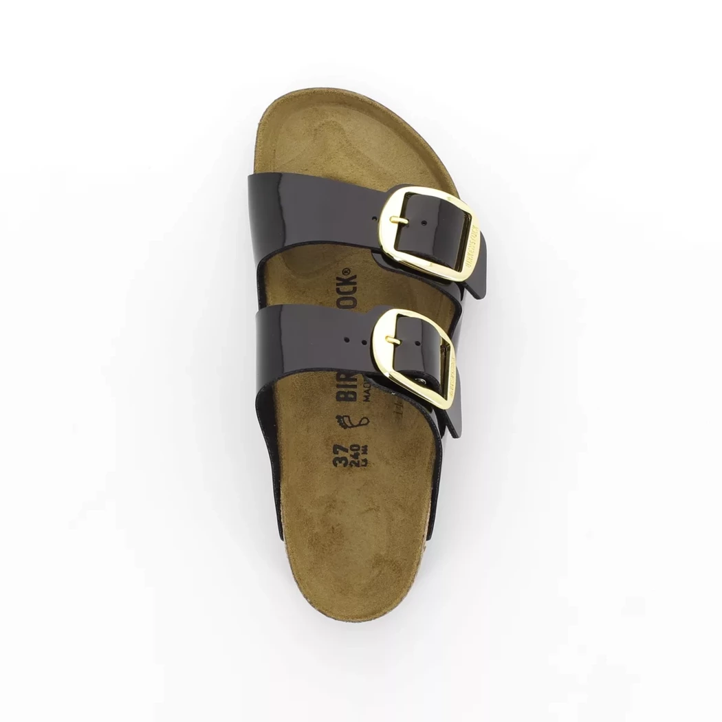 Image (6) de la chaussures Birkenstock - Mules et Sabots Noir en Cuir synthétique