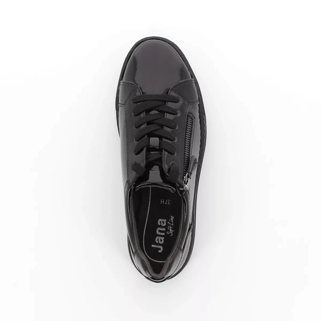 Image (6) de la chaussures Jana - Chaussures à lacets Noir en Cuir synthétique