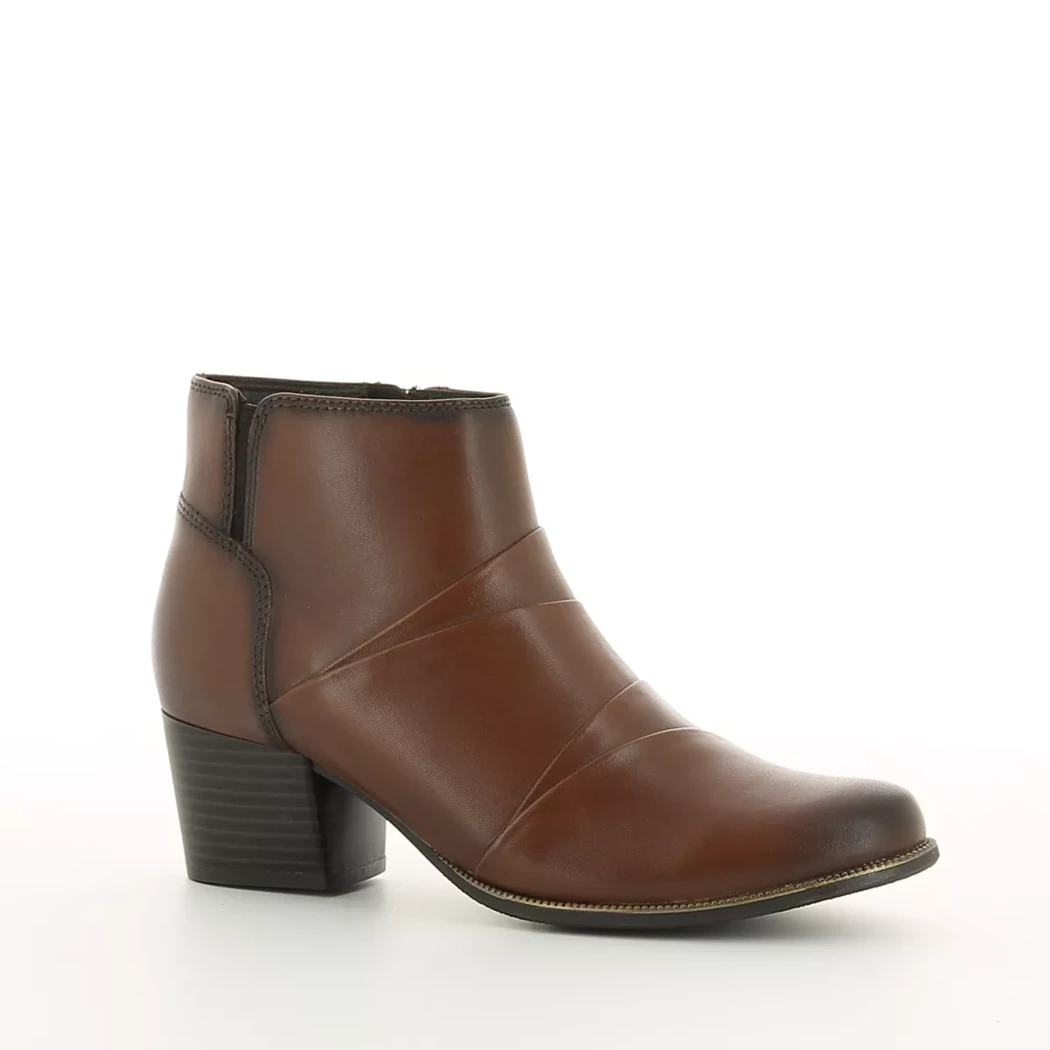 Image (1) de la chaussures Women Office - Boots Cuir naturel / Cognac en Cuir