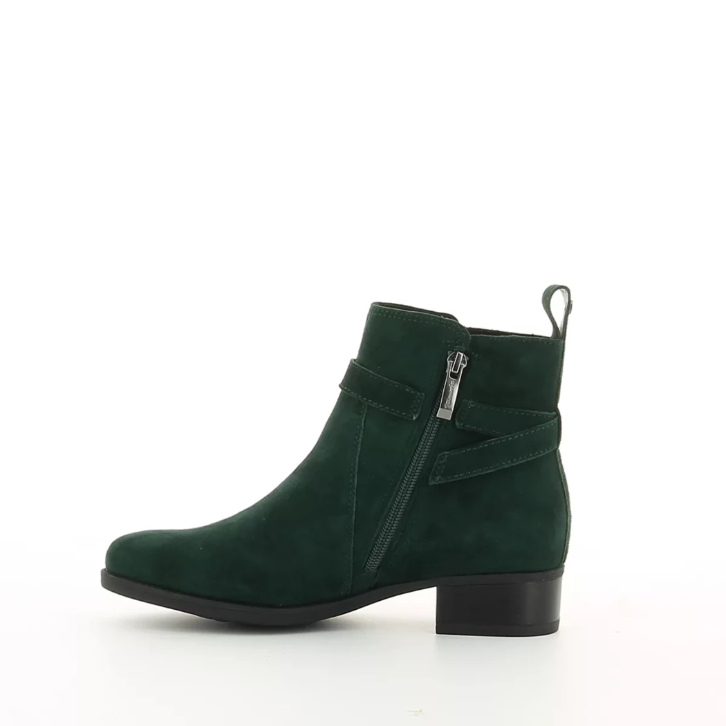 Image (4) de la chaussures Tamaris - Boots Vert en Cuir nubuck