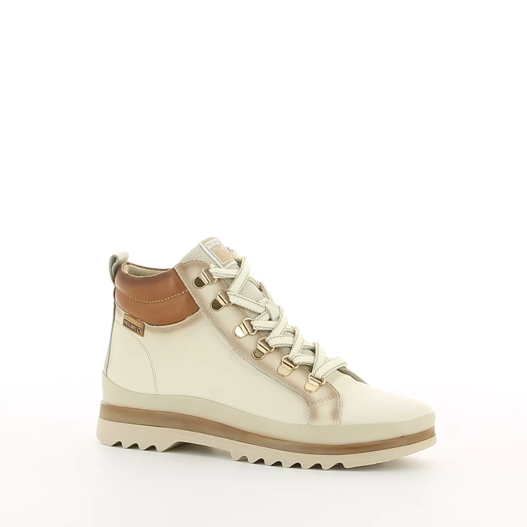 Image (1) de la chaussures Pikolinos - Bottines Beige en Cuir