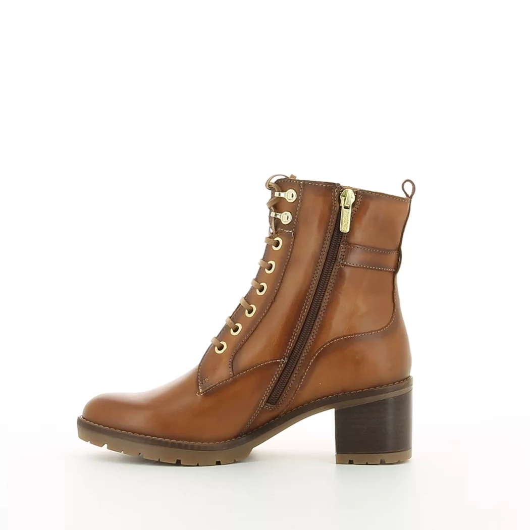 Image (4) de la chaussures Pikolinos - Bottines Cuir naturel / Cognac en Cuir