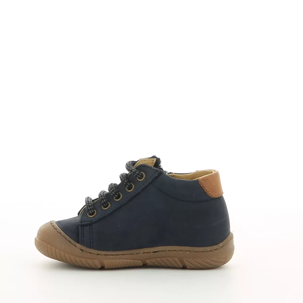 Image (4) de la chaussures Bopy - Bottines Bleu en Cuir nubuck