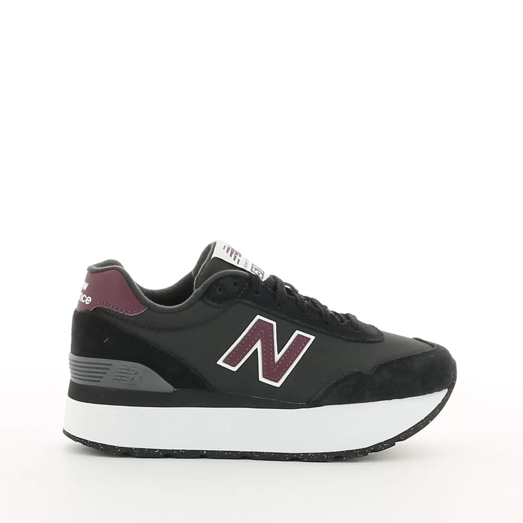 Image (2) de la chaussures New Balance - Baskets Noir en Cuir nubuck