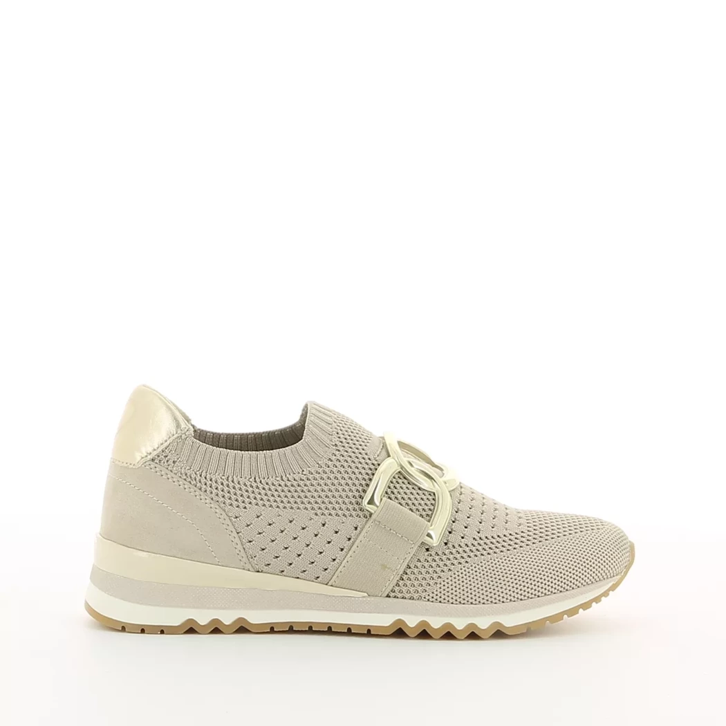 Image (2) de la chaussures Marco Tozzi - Baskets Taupe en Textile