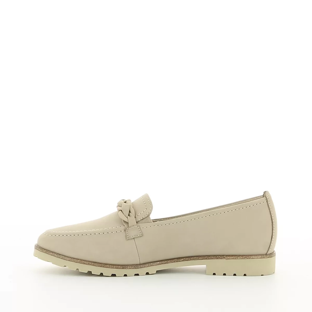 Image (4) de la chaussures Tamaris - Mocassins Taupe en Cuir nubuck