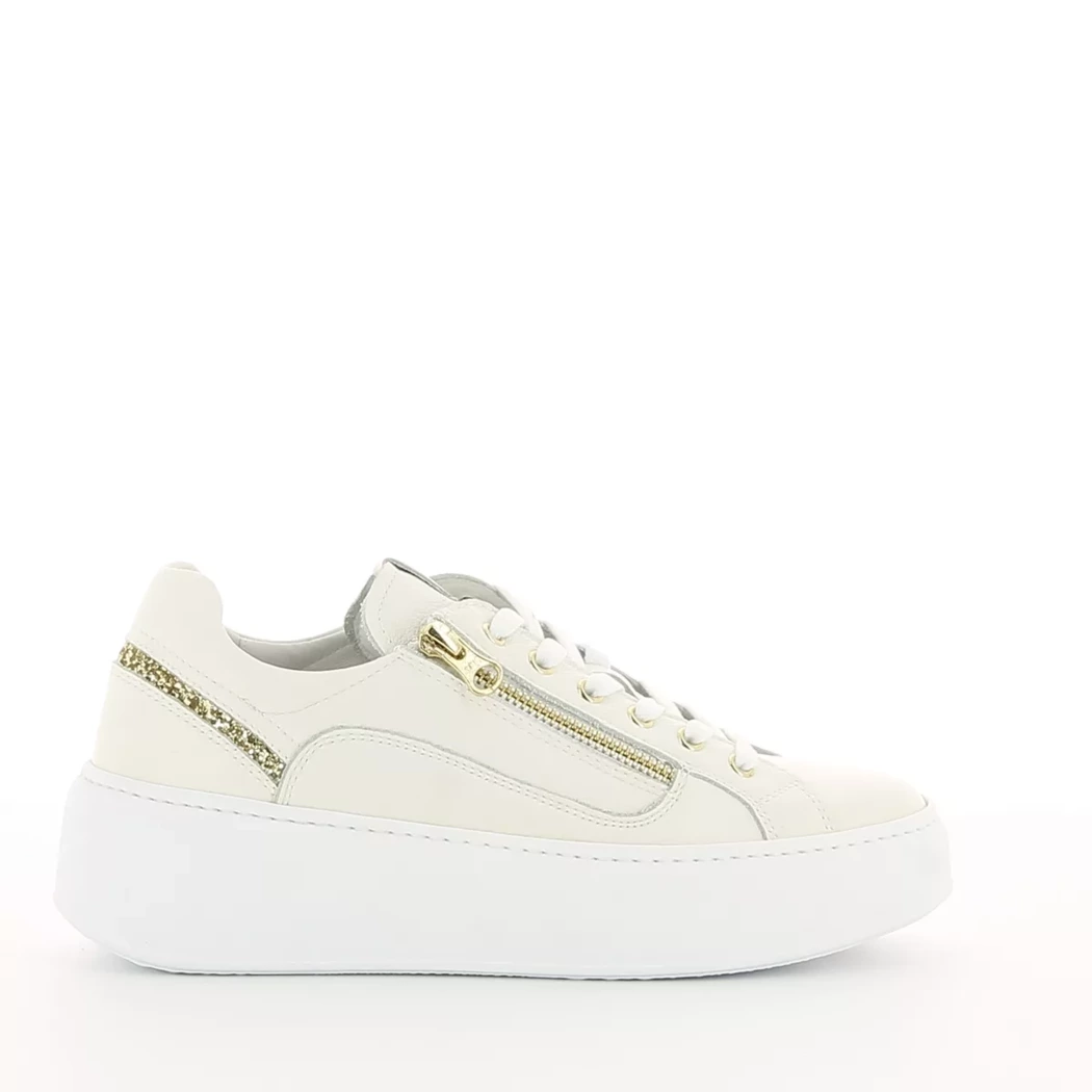 Image (2) de la chaussures Nero Giardini - Baskets Blanc en Cuir