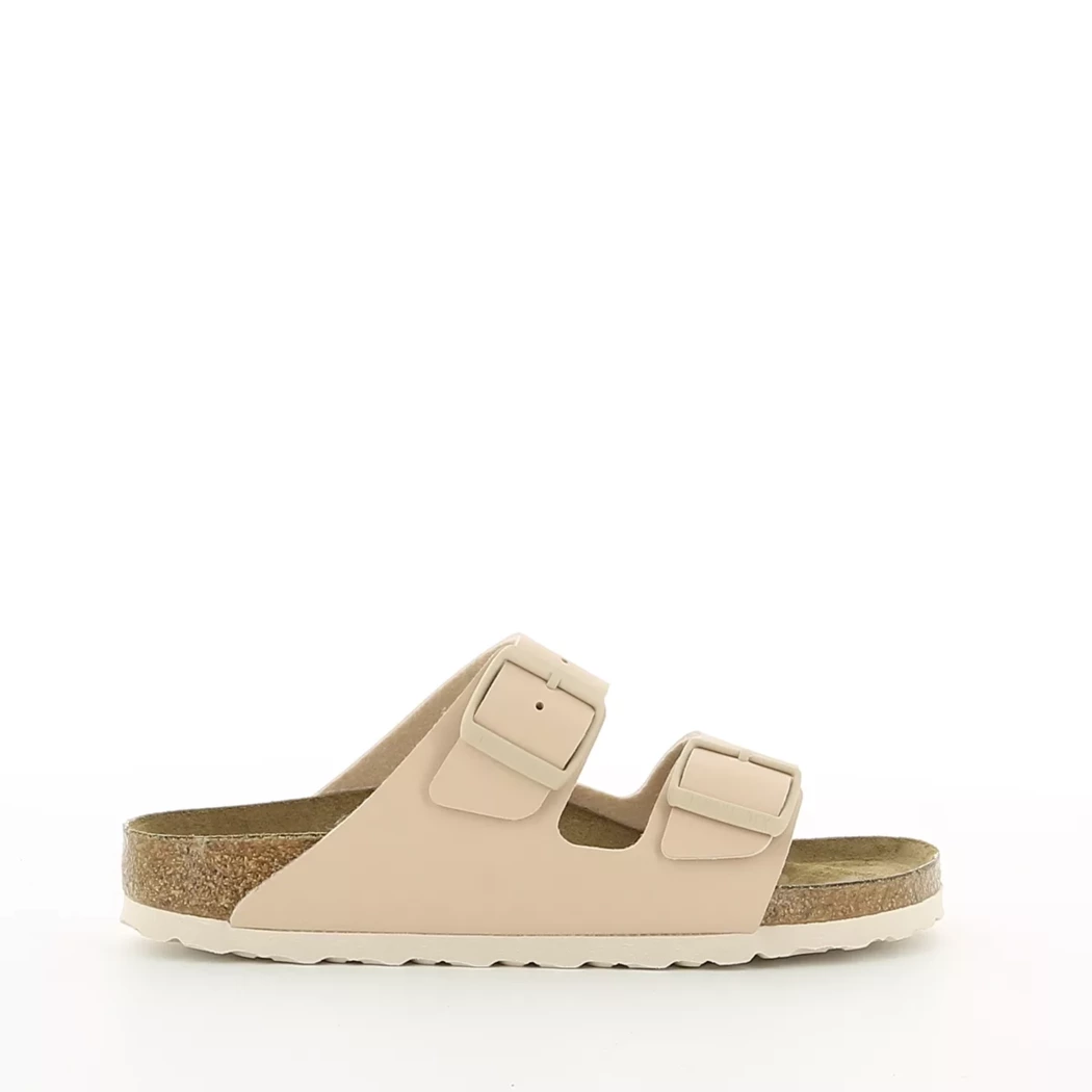 Image (2) de la chaussures Birkenstock - Mules et Sabots Beige en Cuir synthétique