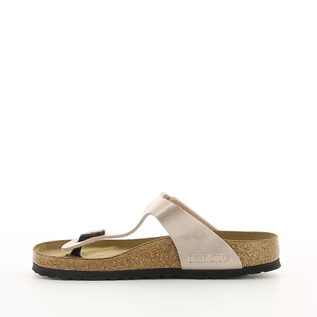 Image (4) de la chaussures Birkenstock - Mules et Sabots Rose en Cuir synthétique