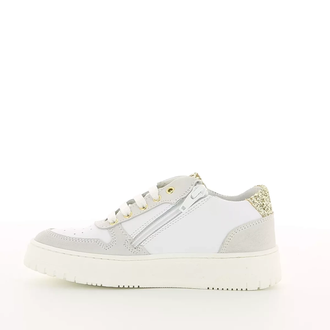 Image (4) de la chaussures Pretty Shoes - Baskets Blanc en Cuir