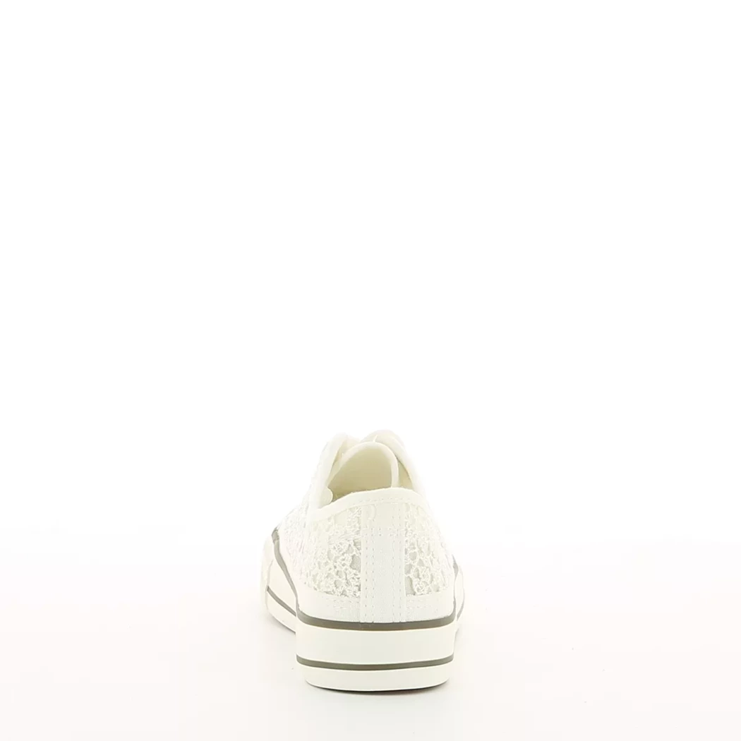 Image (3) de la chaussures Pretty Stories - Baskets Blanc en Textile