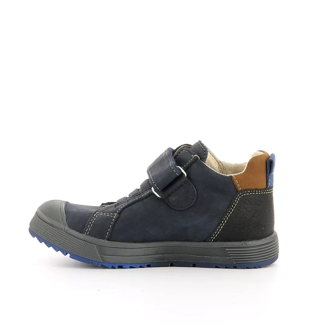 Image (4) de la chaussures Cypres Kids - Bottines Bleu en Cuir nubuck