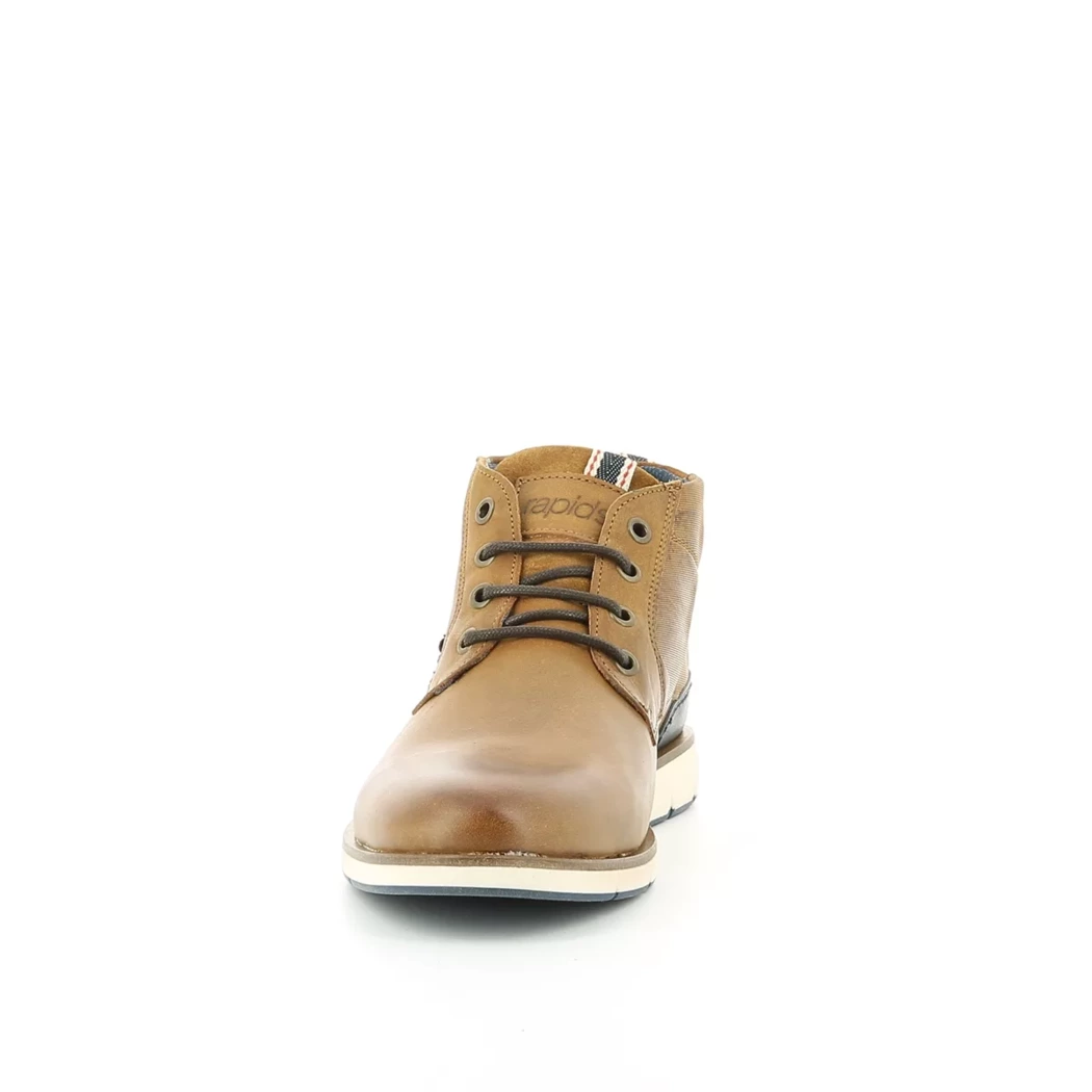 Image (5) de la chaussures Rapidsoul - Bottines Cuir naturel / Cognac en Cuir