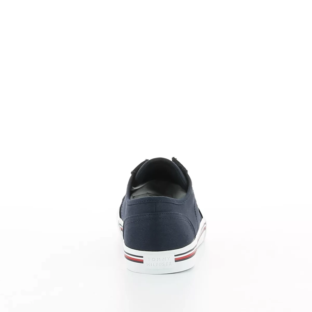 Image (3) de la chaussures Tommy Hilfiger - Baskets Bleu en Textile