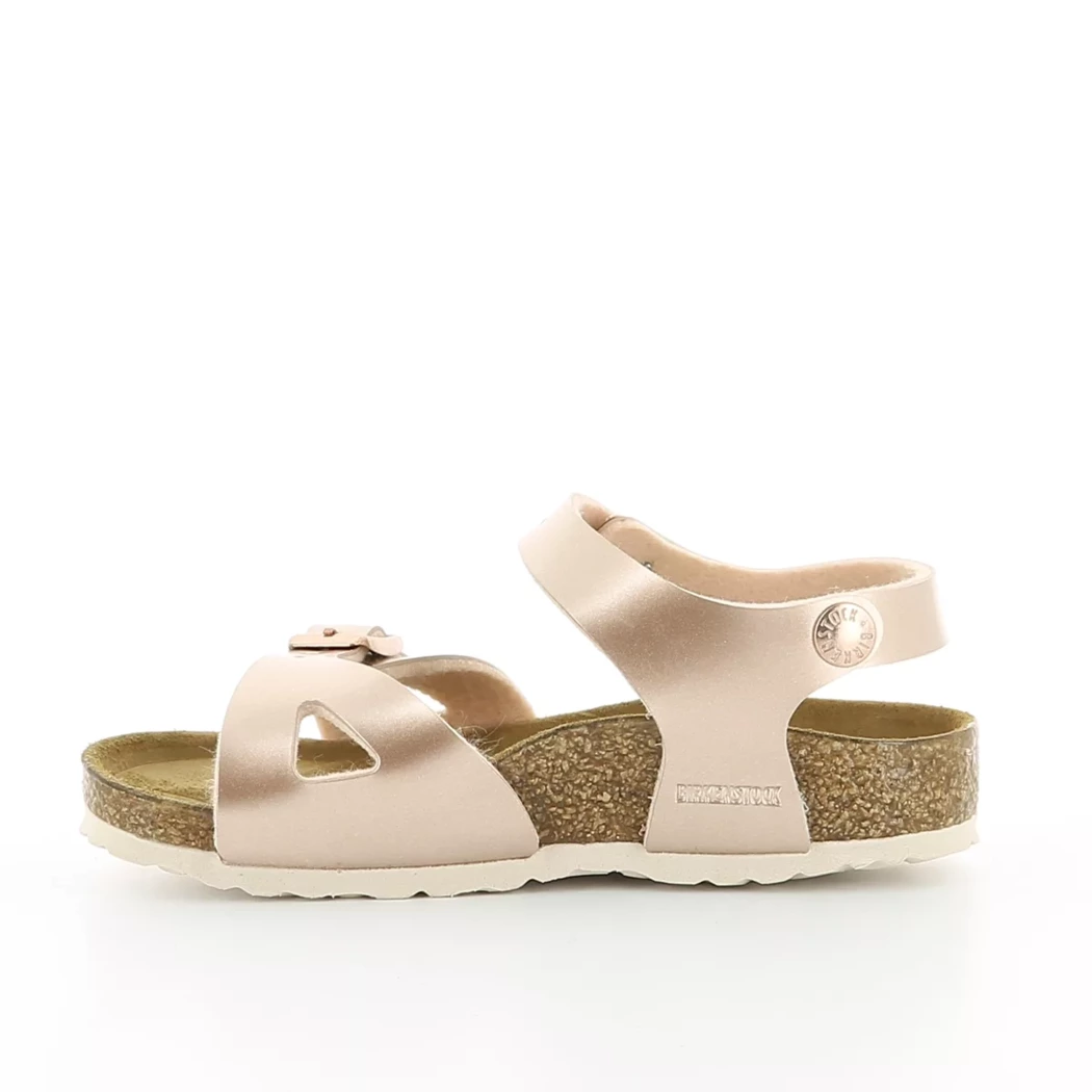 Image (4) de la chaussures Birkenstock - Sandales et Nu-Pieds Rose en Cuir synthétique