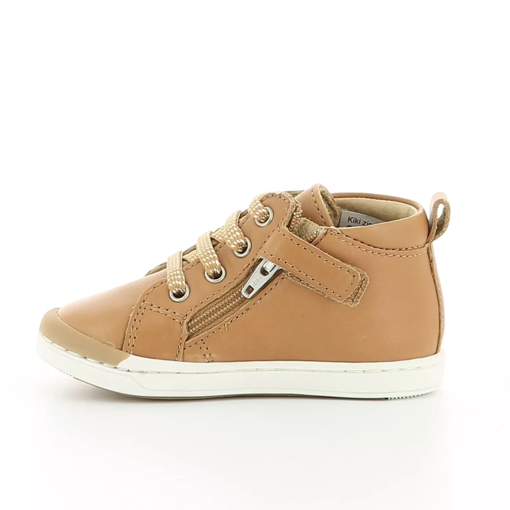 Image (4) de la chaussures Shoo pom - Bottines Cuir naturel / Cognac en Cuir