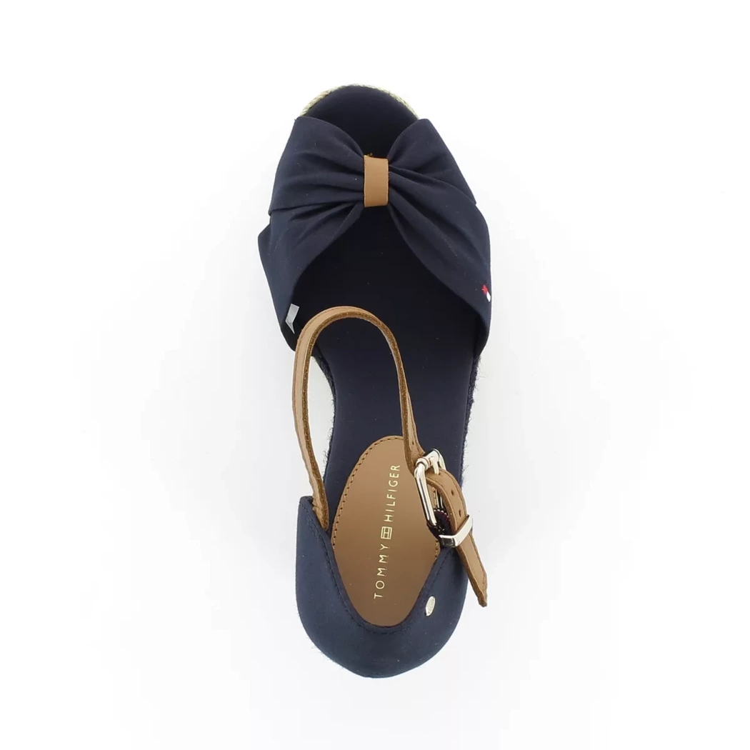 Image (6) de la chaussures Tommy Hilfiger - Sandales et Nu-Pieds Bleu en Textile