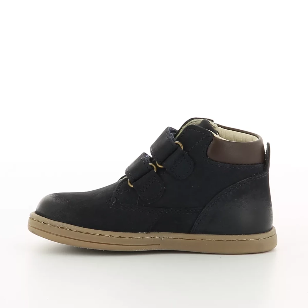 Image (4) de la chaussures Kickers - Bottines Bleu en Cuir nubuck