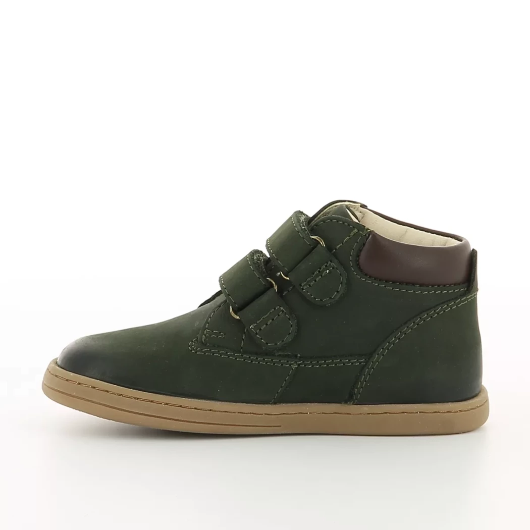 Image (4) de la chaussures Kickers - Bottines Vert en Cuir nubuck