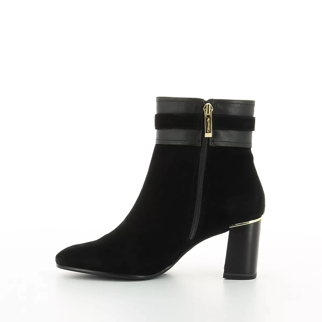 Image (4) de la chaussures Tamaris - Boots Noir en Cuir nubuck