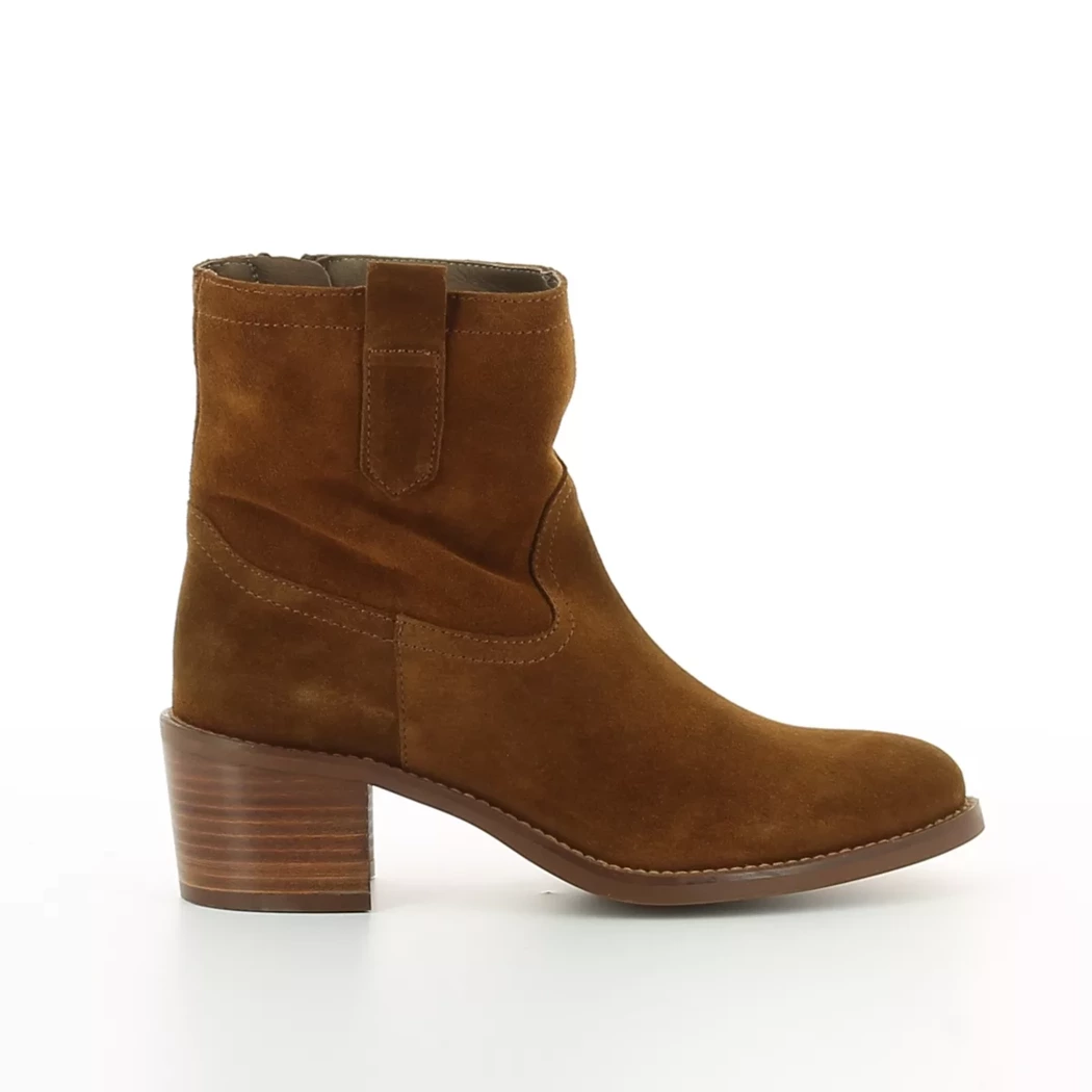 Image (2) de la chaussures Patricia Miller - Boots Cuir naturel / Cognac en Cuir nubuck