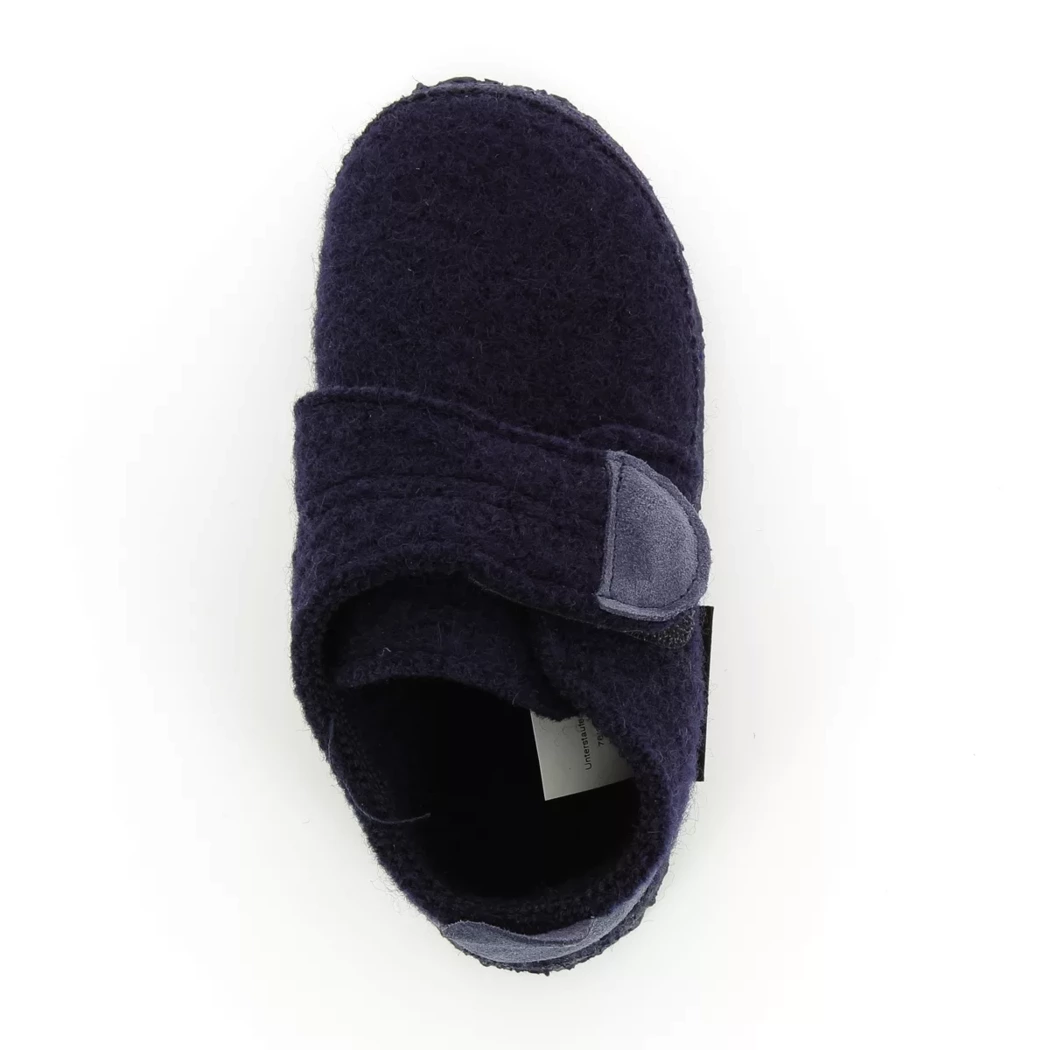 Image (6) de la chaussures Giesswein - Pantoufles et Chaussons Bleu en Textile