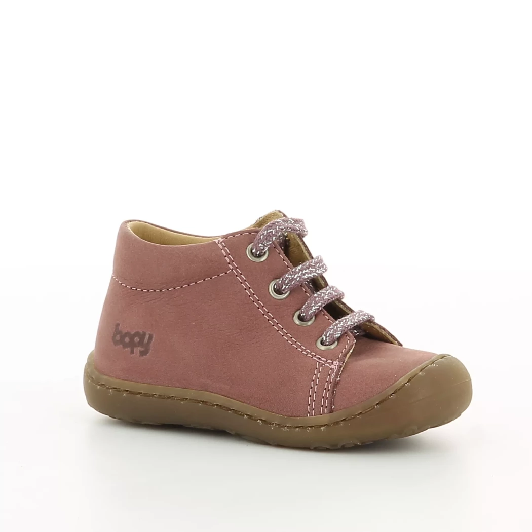 Image (1) de la chaussures Bopy - Bottines Rose en Cuir nubuck