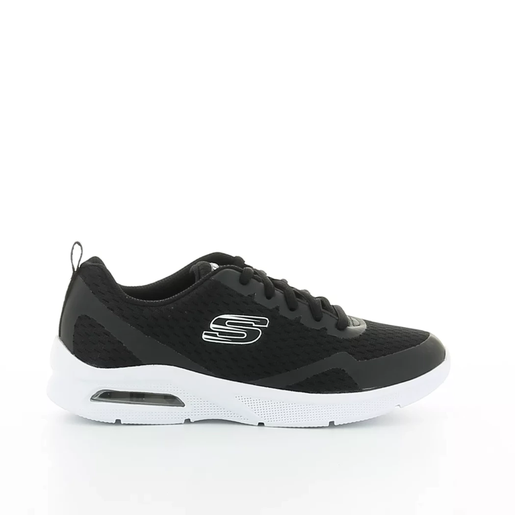 Image (2) de la chaussures Skechers - Baskets Noir en Nylon