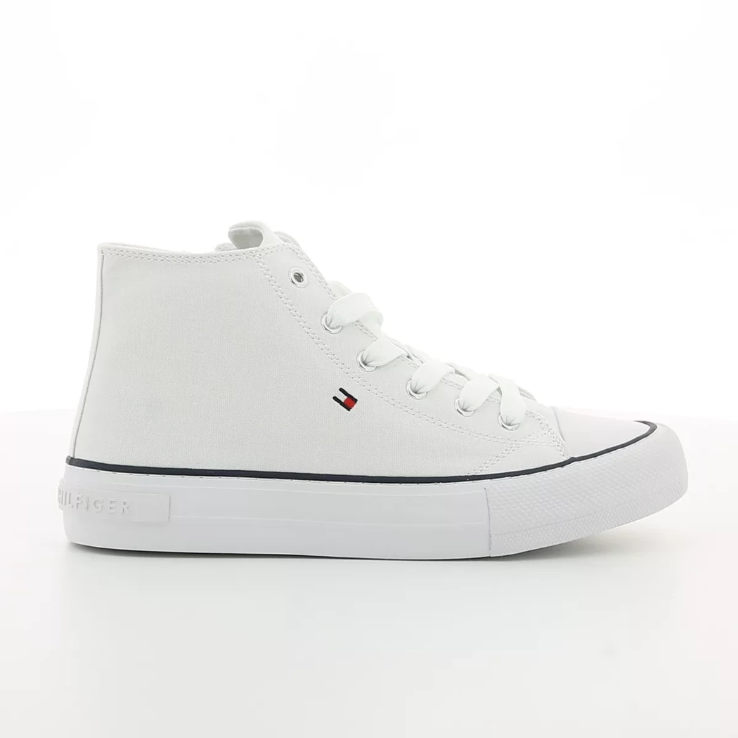 Image (2) de la chaussures Tommy Hilfiger - Baskets Blanc en Textile