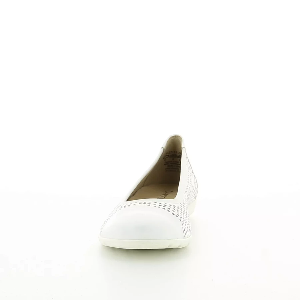 Image (5) de la chaussures Caprice - Ballerines Blanc en Cuir