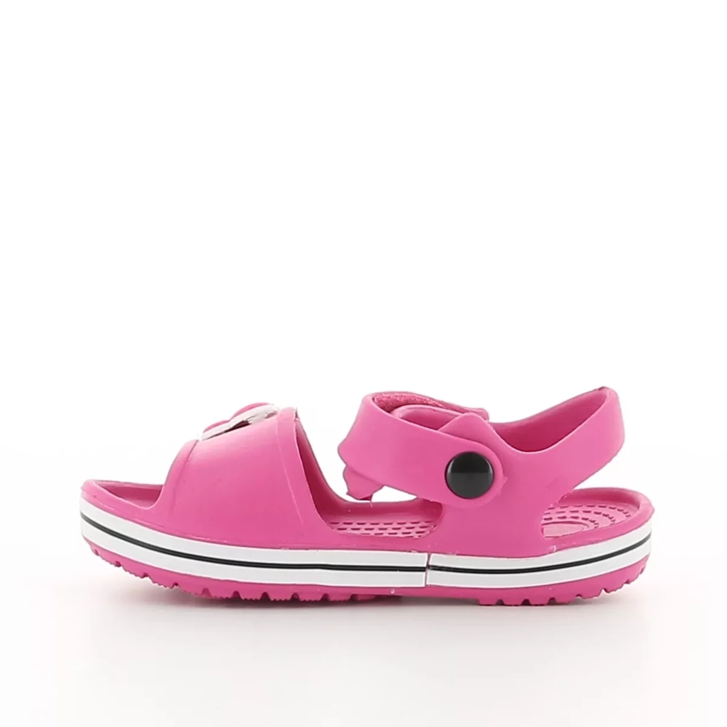 Image (4) de la chaussures BBS - Sandales et Nu-Pieds Rose en Caoutchouc