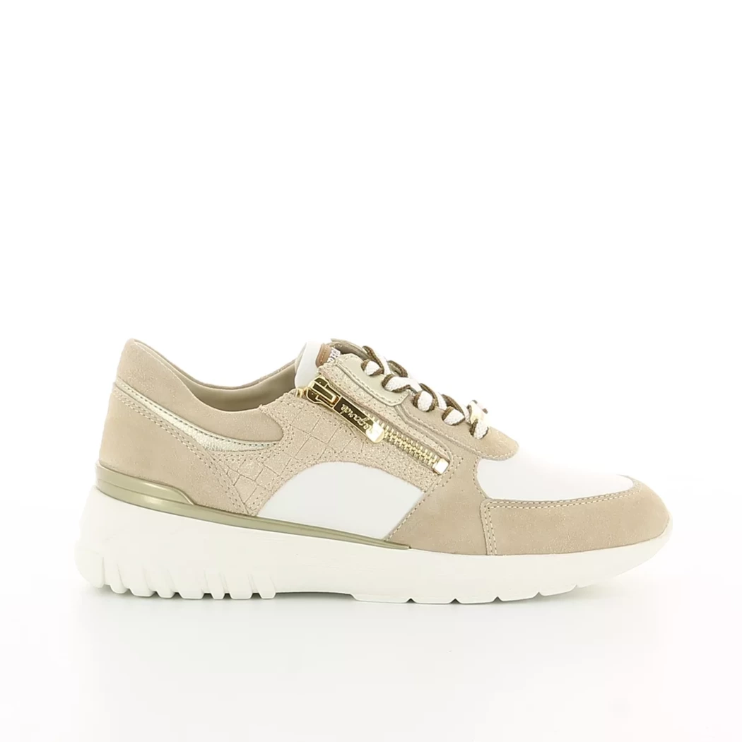 Image (2) de la chaussures Regarde le ciel - Baskets Beige en Cuir nubuck