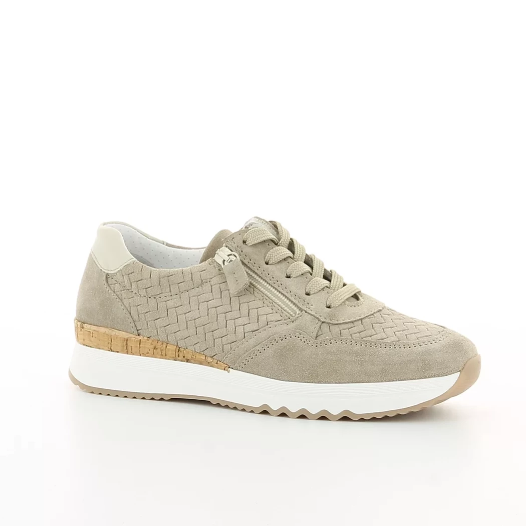 Image (1) de la chaussures Sens - Baskets Taupe en Cuir nubuck