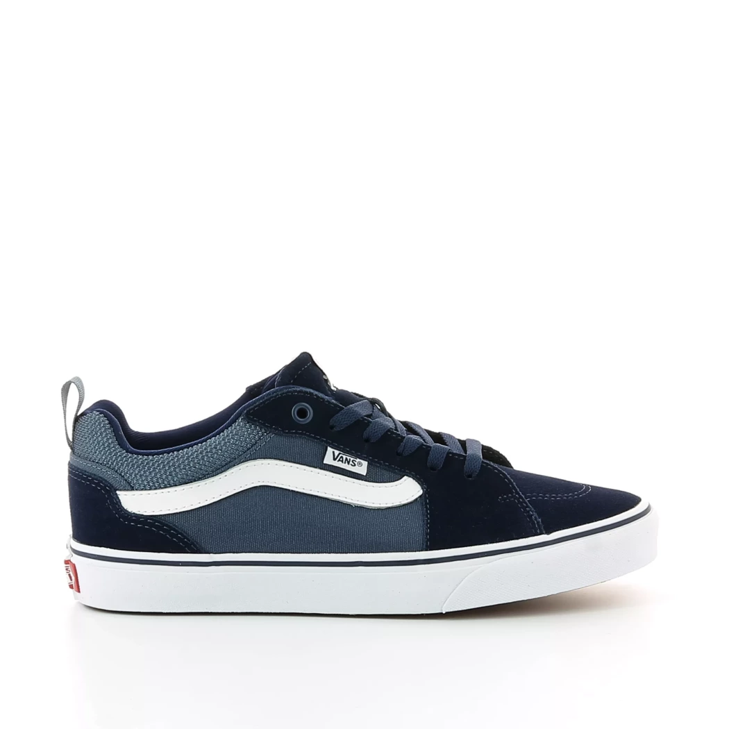 Image (2) de la chaussures Vans - Baskets Bleu en Cuir nubuck