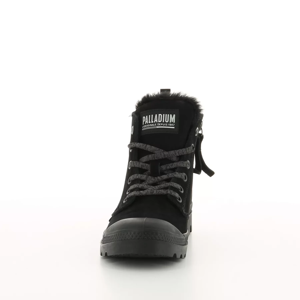 Image (5) de la chaussures Palladium - Bottines Noir en Cuir nubuck