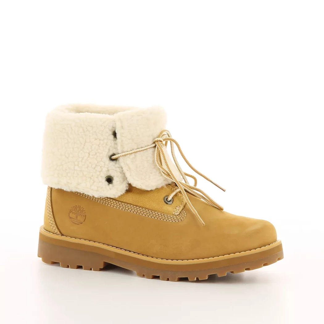 Image (1) de la chaussures Timberland - Bottines Cuir naturel / Cognac en Cuir nubuck