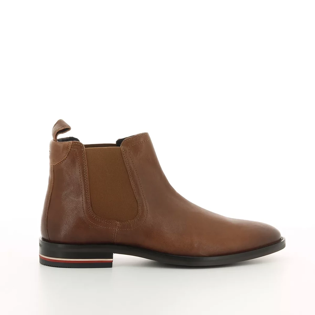 Image (2) de la chaussures Tommy jeans - Boots Cuir naturel / Cognac en Cuir