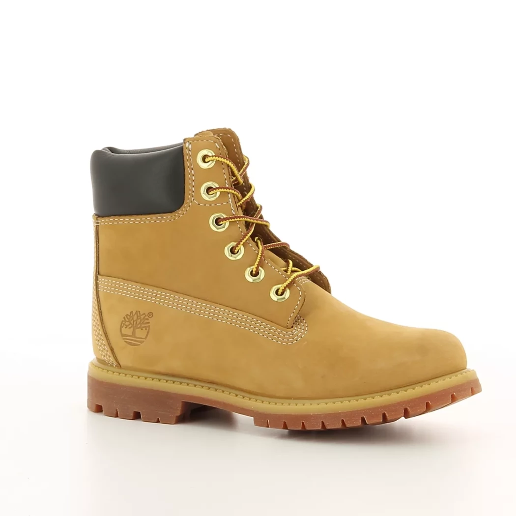 Image (1) de la chaussures Timberland - Bottines Cuir naturel / Cognac en Cuir nubuck