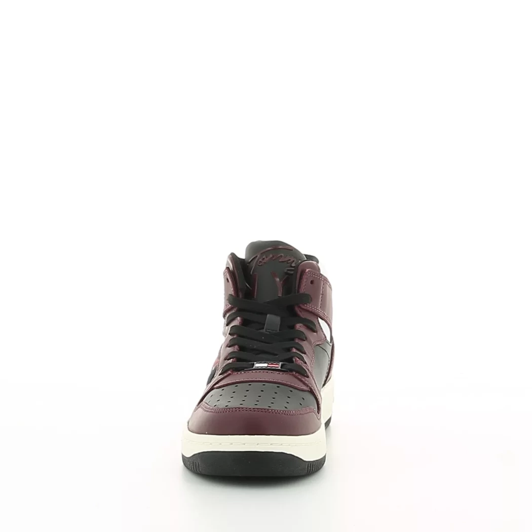 Image (5) de la chaussures Tommy jeans - Baskets Bordeaux en Cuir