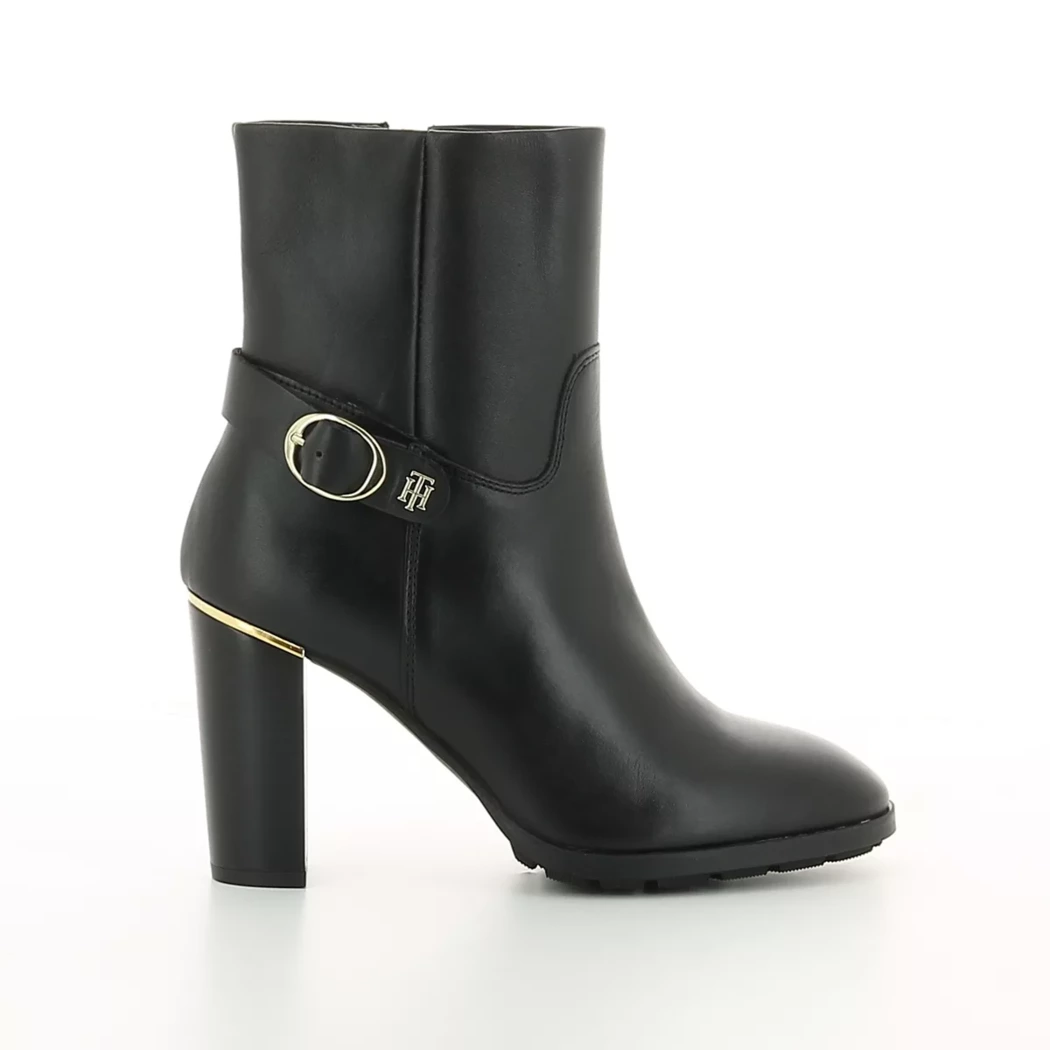 Image (2) de la chaussures Tommy Hilfiger - Boots Noir en Cuir