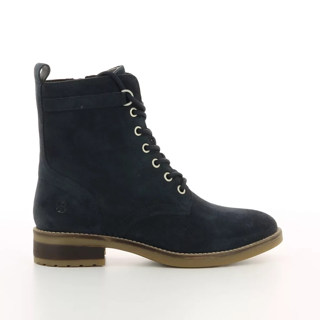 Image (2) de la chaussures S.Oliver - Bottines Bleu en Cuir nubuck