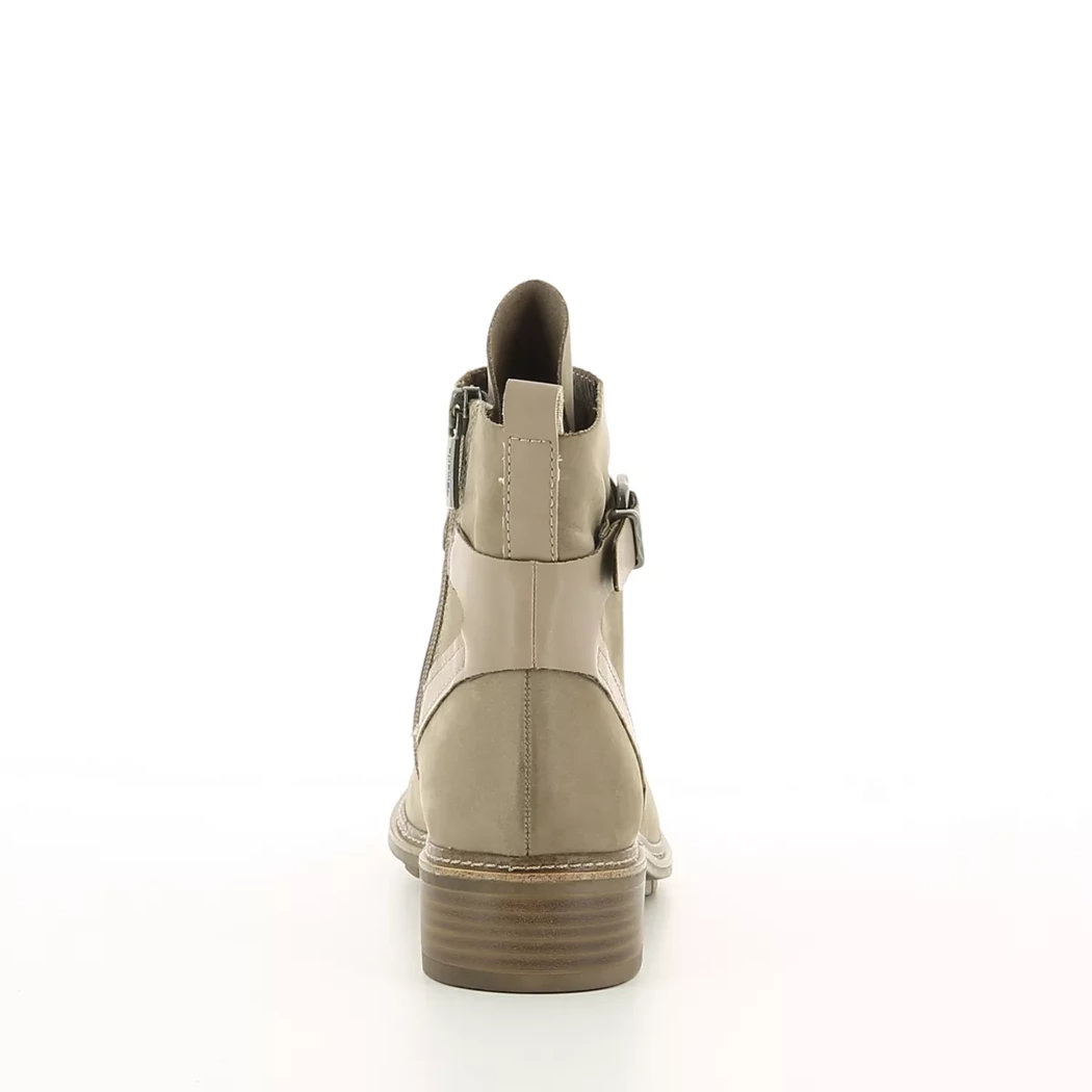 Image (3) de la chaussures Tamaris - Bottines Taupe en Cuir nubuck